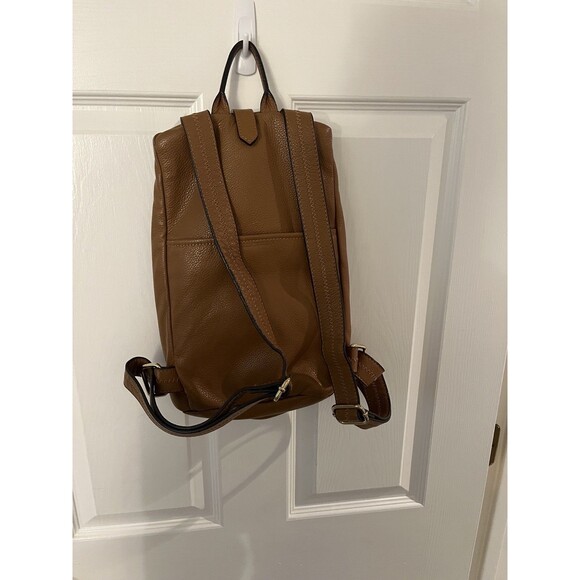 Aimee Kestenberg Tamitha Backpack Butterscotch Brown Leather Purse Bag MSRP $228 - Picture 6 of 7